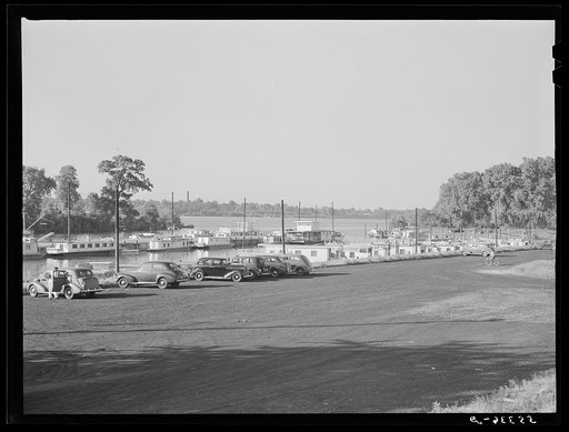 Untitled photo, possibly related to: Yacht basin. Louisville, Kentucky