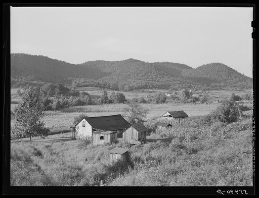 Farmstead in Kentucky, near Hyden