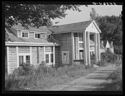 Buckhorn School. Breathitt County, Kentucky