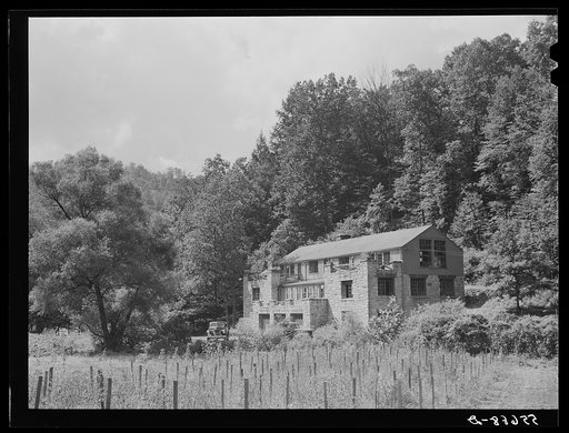 Pine Mountain settlement school near Harlan, Kentucky