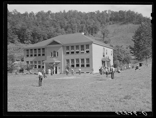 New consolidated school. Breathitt County, Kentucky