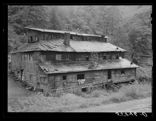 Hotel built for jobless friends by mountain man near Hindman, Kentucky