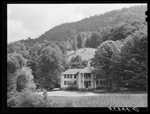Pine Mountain settlement school near Harlan, Kentucky