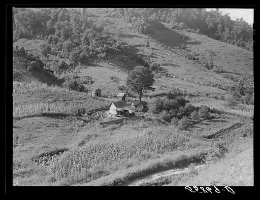 Mountain home. Breathitt County, Kentucky