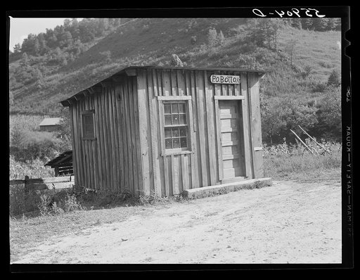 Post office. Botto, Kentucky