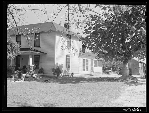 Untitled photo, possibly related to: Home of Negro owner. Caswell County, North Carolina