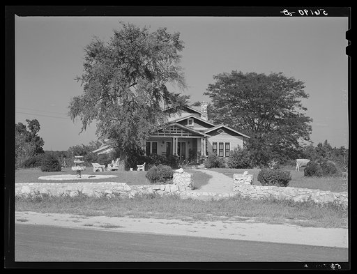 Home of white owner. Caswell County, North Carolina
