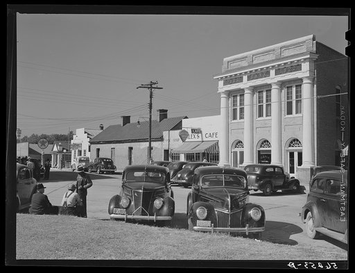 Untitled photo, possibly related to: Center of town. Yanceyville, Caswell County, North Carolina