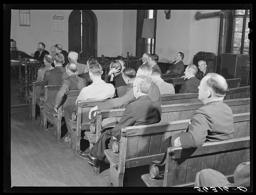 Untitled photo, possibly related to: County land use planning committee meeting in courthouse. Yanceyville, Caswell County, North Carolina