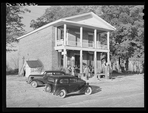 Untitled photo, possibly related to: Old county store. Prospect Hill, Caswell County, North Carolina