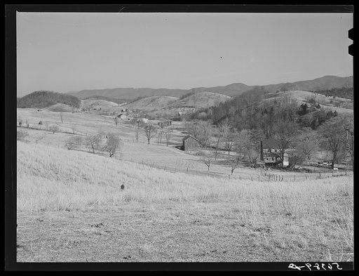 The fertile Shenandoah in the fall. Virginia