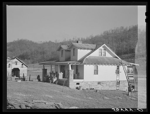 Untitled photo, possibly related to: Josh Calahan's new home and new barn. Southern Appalachian Project near Barbourville, Knox County, Kentucky