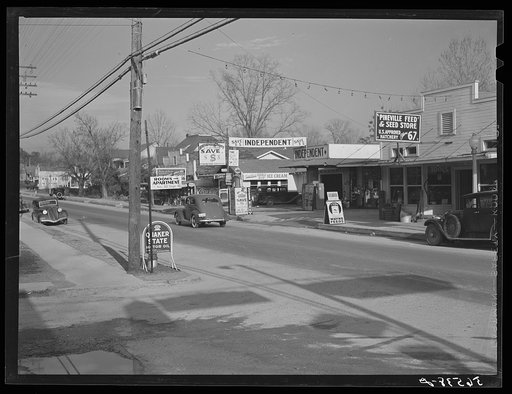Untitled photo, possibly related to: Pix from gas station, main street in Alexandria, shop signs, etc. Louisiana