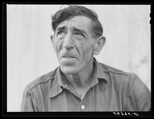 Spanish muskrat trapper, telling about the trappers' war, the long fight and difficulties between them and the company men. Delacroix Island, Saint Bernard Parish, Louisiana