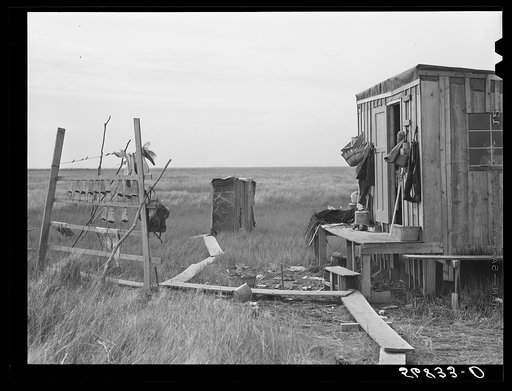 Muskrat skins hanging up to dry by Spanish trapper's home in the marshes.  He then takes the furs to the island to sell. Delacroix Island, Saint Bernard Parish, Louisiana