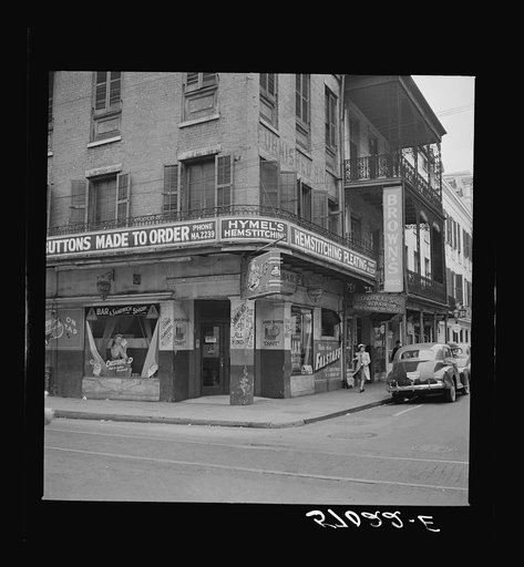 Old buildings in New Orleans, Louisiana