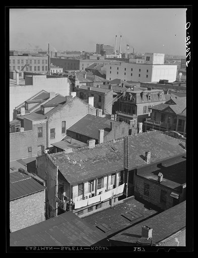 Old buildings in New Orleans, Louisiana