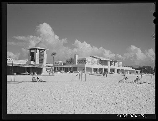 Lido Beach casino. Sarasota, Florida