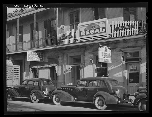 Old buildings in New Orleans, Louisiana