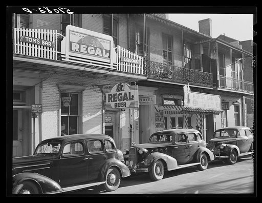 Old buildings in New Orleans, Louisiana