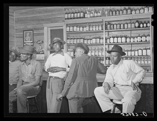 Juke joint and bar in the Belle Glade area, vegetable section of south central Florida