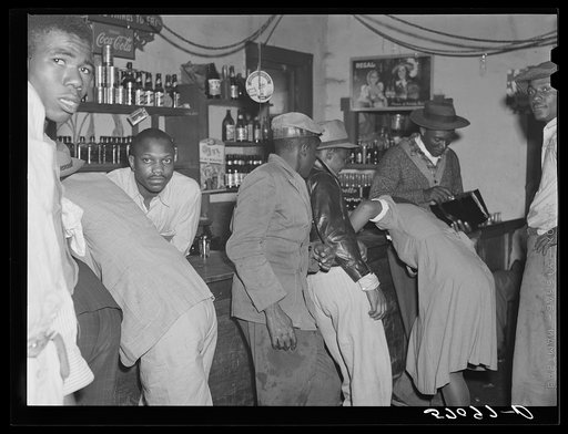 Juke joint and bar in the Belle Glade area, vegetable section of south central Florida