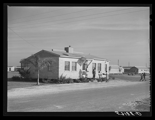 Health clinic for agricultural workers at Okeechobee migratory labor camp. Belle Glade, Florida