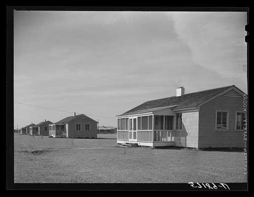 Labor homes for agricultural workers. Osceola migratory labor camp, Belle Glade, Florida