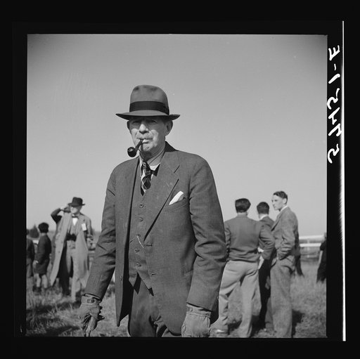 Spectators at horse races. Warrenton, Virginia