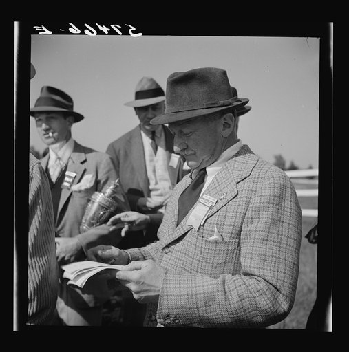 Judge at the horse races. Warrenton, Virginia