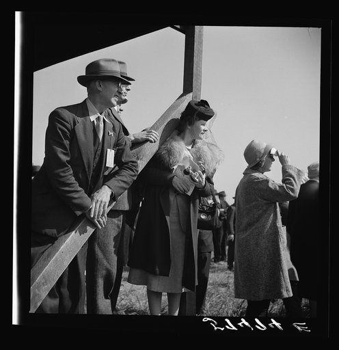 Judge at the horse races. Warrenton, Virginia