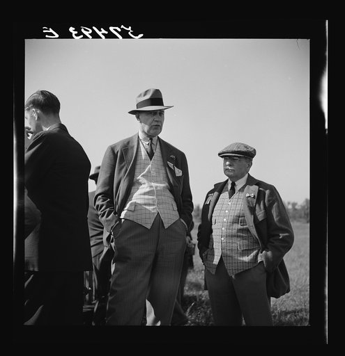 Judges at the horse races. Warrenton, Virginia