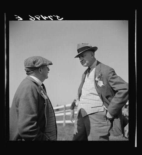 Judges at the horse races. Warrenton, Virginia