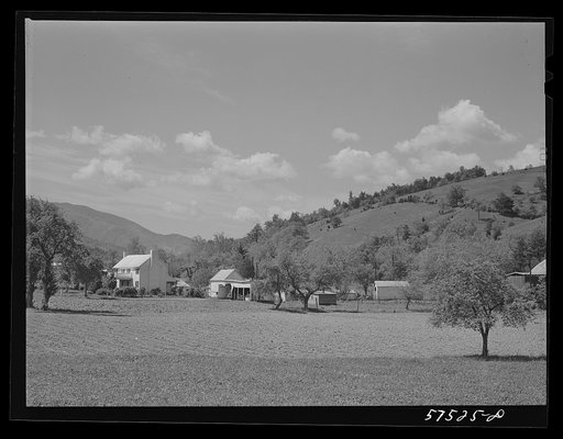 Fertile farmland in the Shenandoah Valley, Virginia