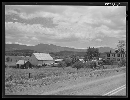Fertile farmland in the Shenandoah Valley, Virginia