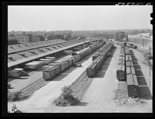 Freight depot. Hartford, Connecticut