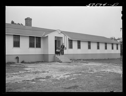 Untitled photo, possibly related to: Dormitories for workers in defense industries. Near electric boat works plant, Groton, Connecticut. Constructed and managed by FSA (Farm Security Administration)