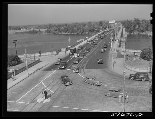 Bridge from Hartford to East Hartford, Connecticut