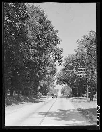 Highway just south of Madison, Wisconsin