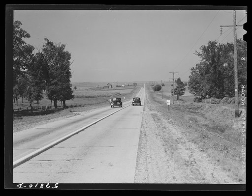 Highway near Minneapolis, Minnesota