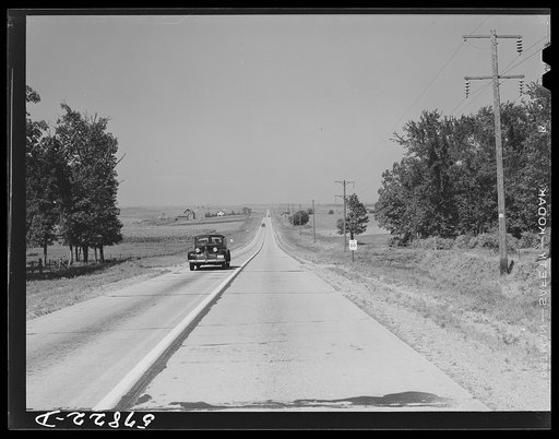 Highway near Minneapolis, Minnesota