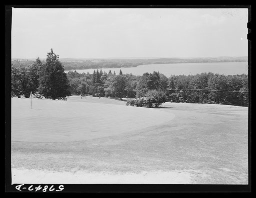 Untitled photo, possibly related to: Playing golf on Madison, Wisconsin links