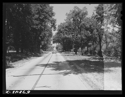 Highway south of Madison, Wisconsin