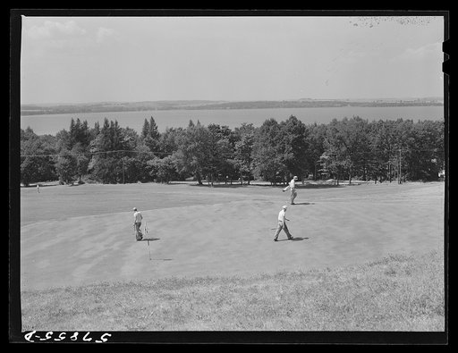 Untitled photo, possibly related to: Playing golf on Madison, Wisconsin links