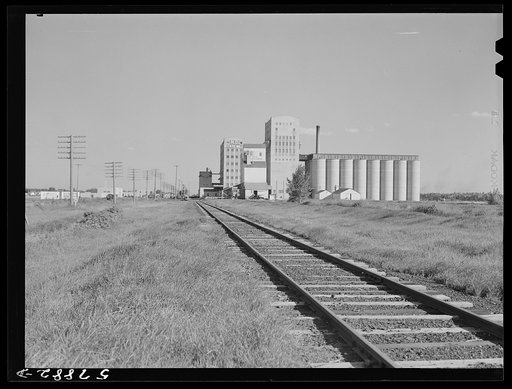 Flour mill in Grand Forks, North Dakota