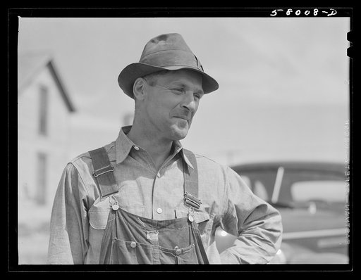 FSA (Farm Security Administration) borrower in Laredo, Montana