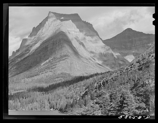 Untitled photo, possibly related to: Lake Saint Mary on Going-to-the-Sun highway. Glacier Park, Montana