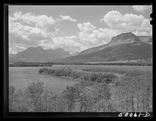 Lake in Glacier National Park, Montana