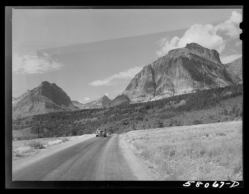 Untitled photo, possibly related to: Many Glacier highway. Glacier National Park, Montana
