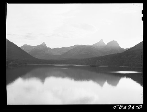 Untitled photo, possibly related to: Lake Saint Mary on Going-to-the-Sun highway. Glacier National Park, Montana